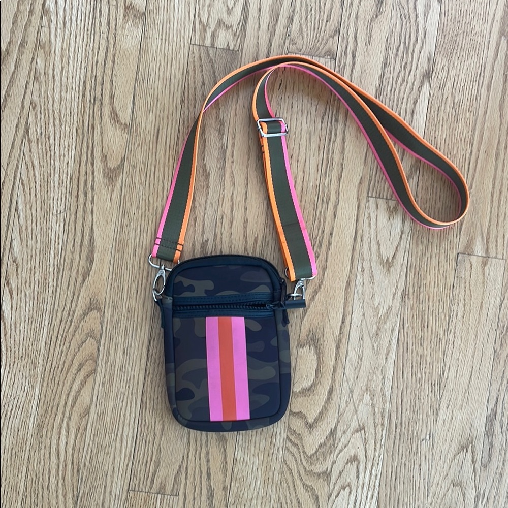 Haute Shore Camo Crossbody Bag with Adjustable Strap